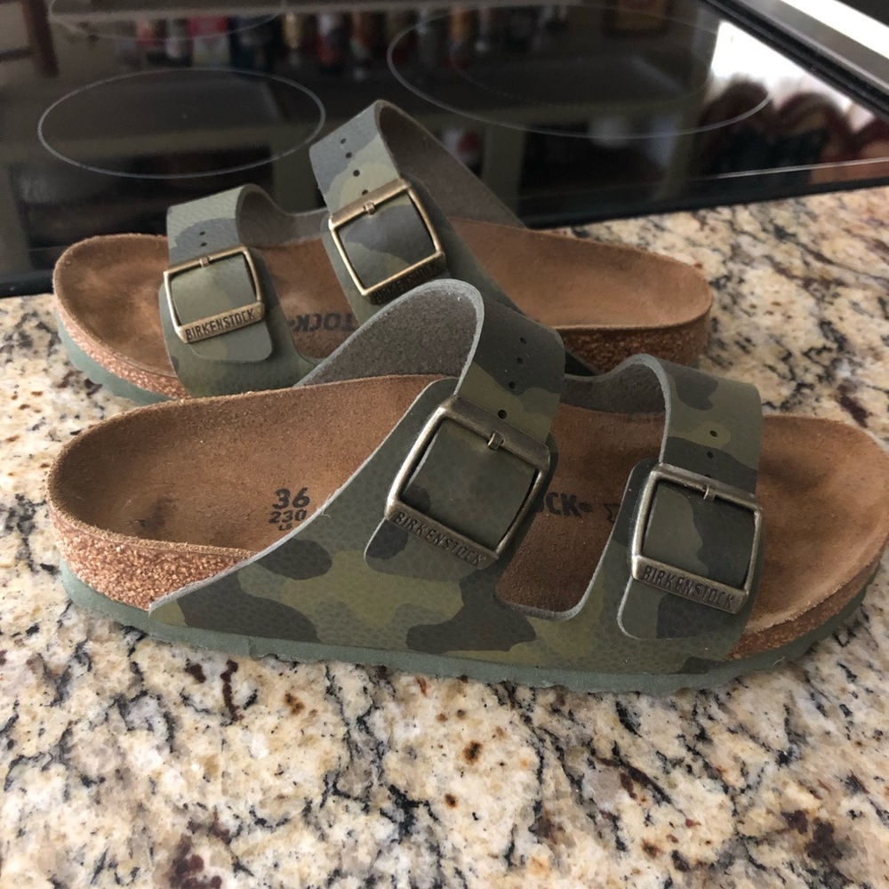 Camo Birkenstock Arizona